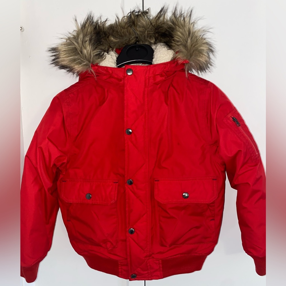 Lands End Girls Bomber Jacket